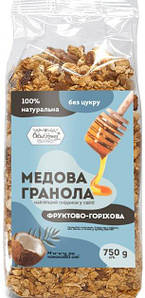 Гранола Oats&Honey Фруктово-горіхова, пачка 750 г