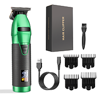 Тример для окантовки і стрижки бороди Resuxi Trimmer Cordless Green (S11-GR), фото 3