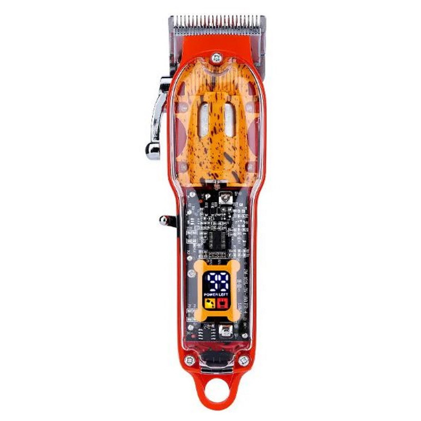Машинка для стрижки Resuxi Clipper Transparent Orange (JM-200-OG)