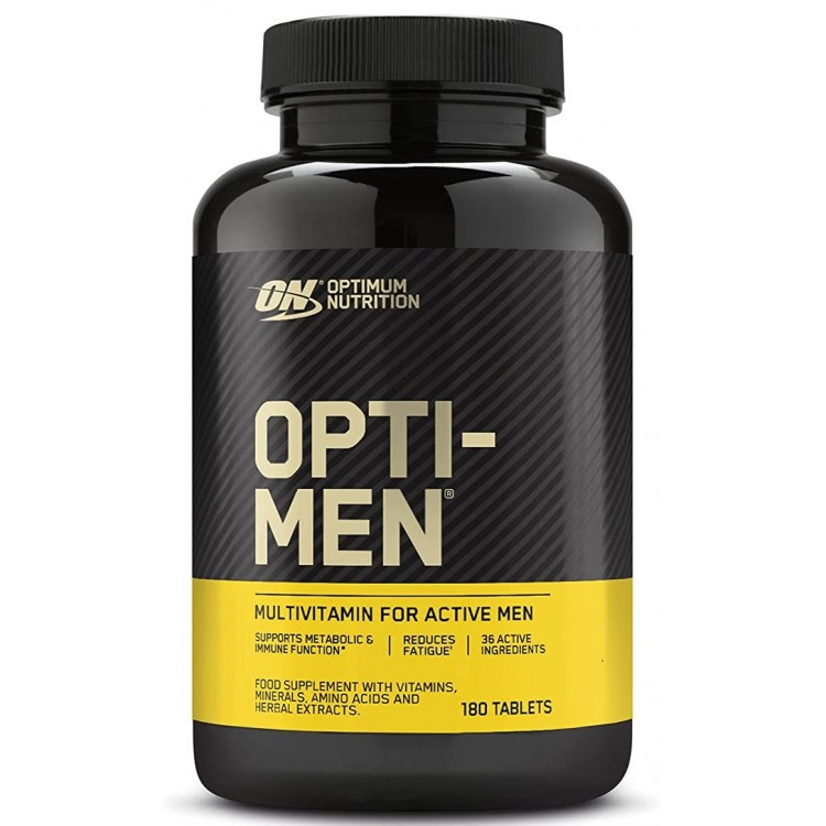 Мужские витамины, OPTIMUM NUTRITION OPTI-MEN EU 180 ТАБЛЕТОК - фото 1 - id-p1908995034