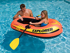 Intex надувний човен "Explorer 100" 147х84х36 (58329)