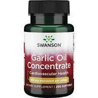 Garlic Oil Concentrate Swanson, 250 капсул