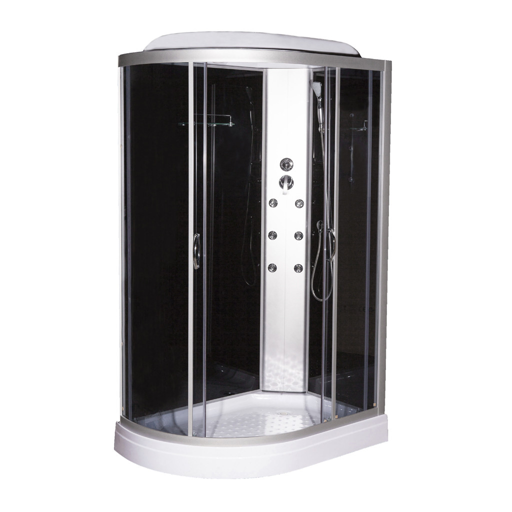 Душовий бокс VIVIA 84 R RC 120x80x215 низький піддон