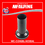Патрубок для інсталяції довгий каналізаційний 265 мм WC-CON2BL-NOSEAL McAlpine, фото 10