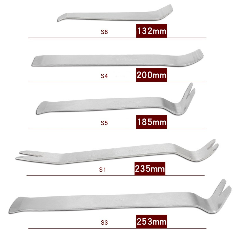 Металлические лопатки для разборки салона. Для снятия клипс автомобиля - фото 1 - id-p1909006786