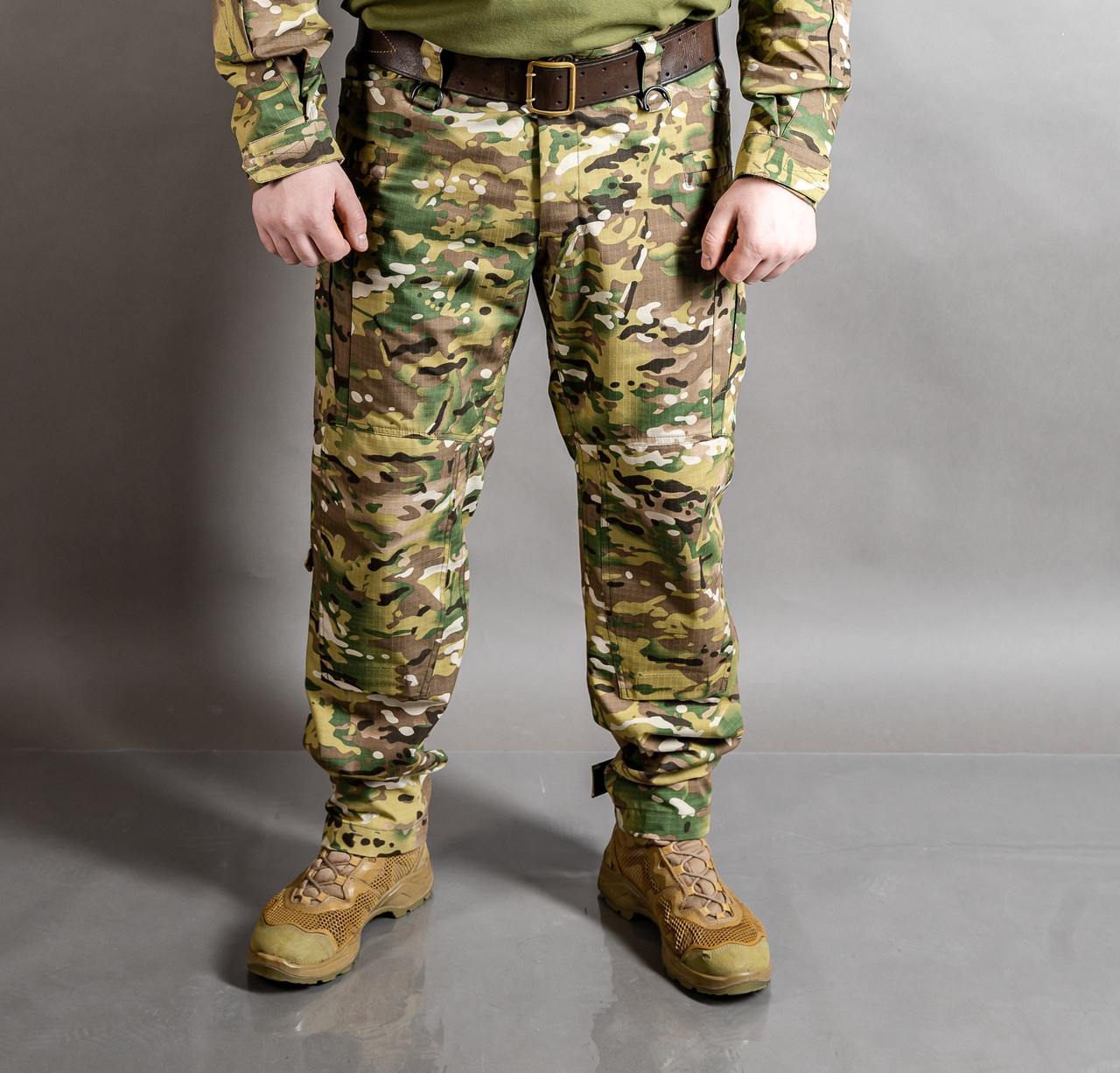Брюки тактичні мультикам камуфляж MILIGUS Штани військові Rip Stop демісезонні для ЗСУ армійські р. S, фото 1