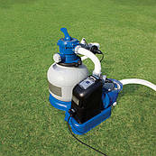 Фільтр-насос Intex 56678 з пісочним фільтром і хлор-генератором