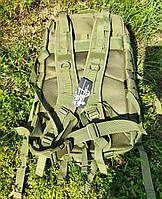 Тактический штурмовой рюкзак ES Tactical gear 40L литров Оливковый зеленый военный рюкзак ВСУ 52x35x27