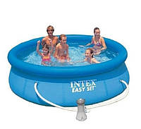 Надувной бассейн Intex Easy Set Pool 28122, 305х76 см, с фильтрующим насосом