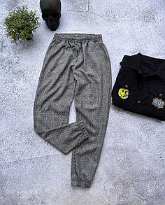 Штани чоловічі весна-осінь завужені стильні укорочені сірі Shortened