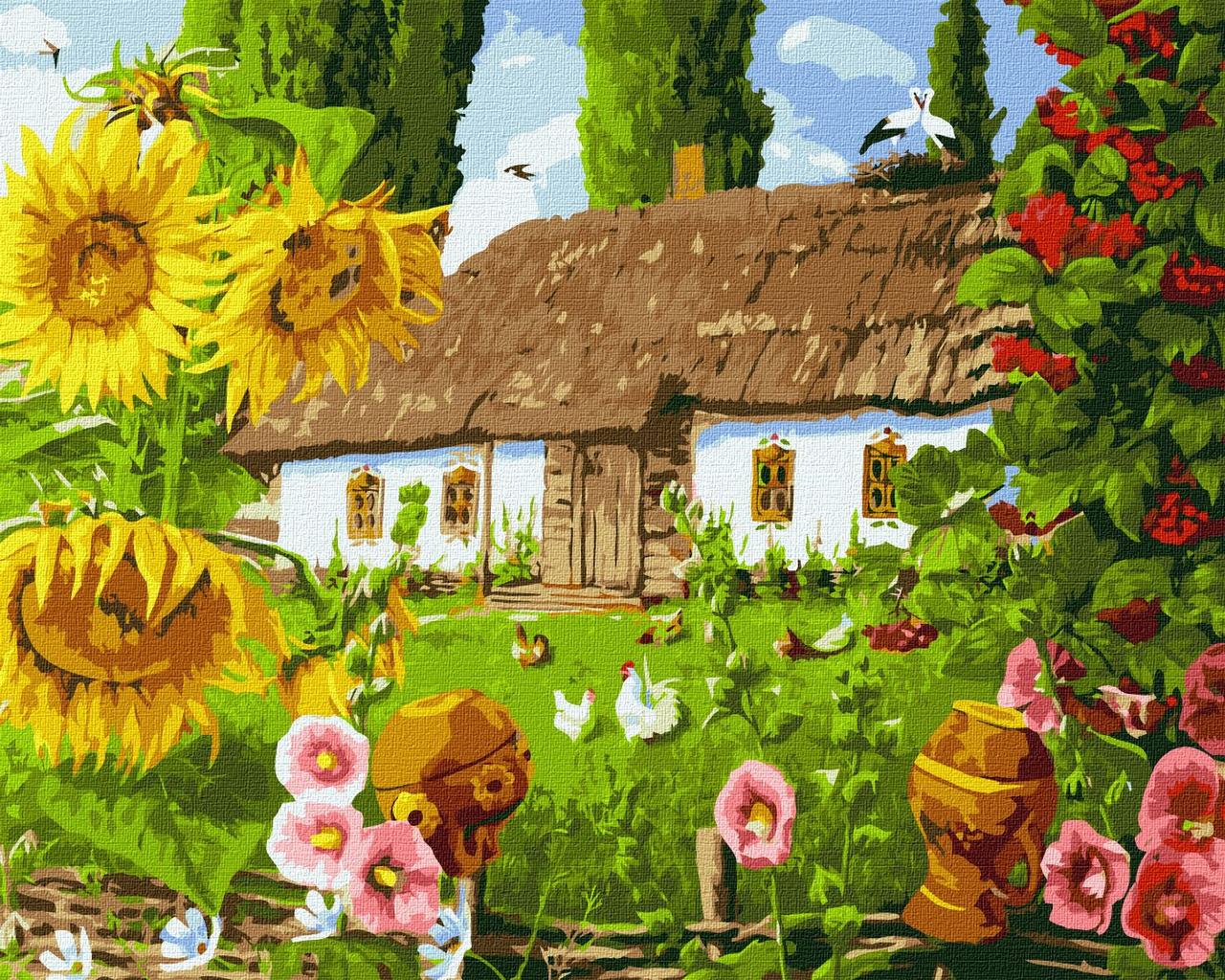 Картина за номерами 40х50 см. Серцю милий край худ. Аlessandro Remi Идейка. КНО6317