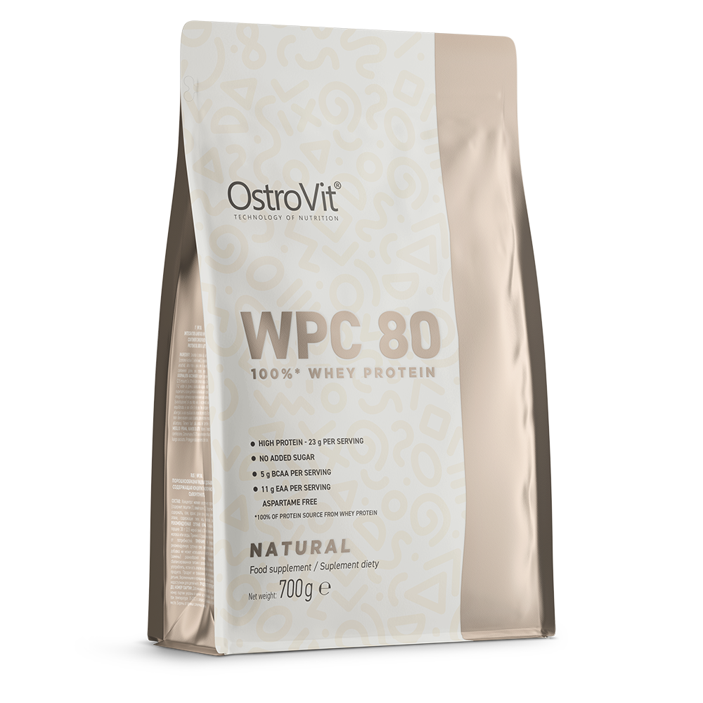 Протеїн WPC 80 OstroVit 700 г Без смакових добавок