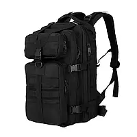 Рюкзак-сумка тактический AOKALI Outdoor A10 Black спортивный штурмовой военный водостойкий армейский черный 35