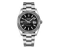 ROLEX DATEJUST 41MM CAL. 3235 REF 116334 BLACK DIAL OYSTER BRACELET. VIP