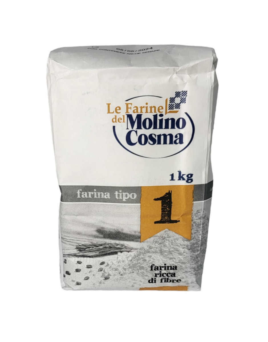 Итальянская Мука "Тип 1 Чабатта", 1 Кг Farina Di Grano Tenero Тип 1 — в ...