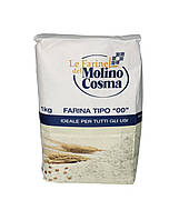 Мука Molino Cosma тип 00 Универсальная 1 кг(белок 9,5 г)