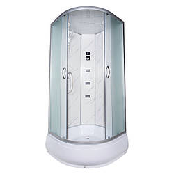 Душовий бокс TKF 90-30 Білий Онікс 90х90х215 середній піддон