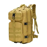 Рюкзак-сумка тактический AOKALI Outdoor A10 35L Sand спортивный штурмовой военный водостойкий армейский