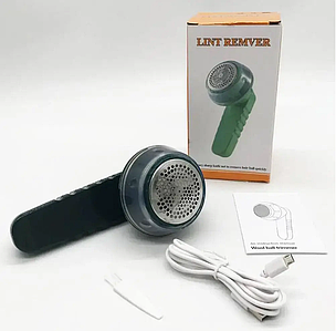 Акумуляторна машинка для видалення ковтунців з одягу NJ-533 Lint Remver, бездротова машинка від ковтунців