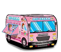 Детская игровая палатка фургончик с мороженым Bambi M Машина-мороженое FRF74G