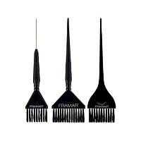 Универсальный набор кистей для окрашивания (3 шт) 3 Piece Color Brush Set Framar