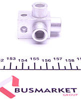 Соединитель трубки тормозной (M10x1) (мама/мама/мама) код O4A