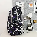 Стильний молодіжний міський рюкзак для підлітка до школи, фото 7