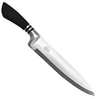 Нож кухонный SS "Samurai" Stenson R17123 34см (лезвие 20см) black