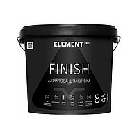 ШПАЛЕВКА ELEMENT PRO FINISH 8КГ