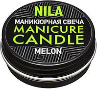 Свеча массажная Spa Massage Candle Дыня 30 мл Nila