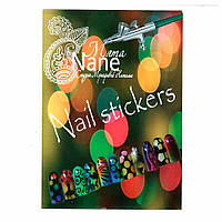 Трафареты-наклейки для nail art "Вуаль" №5