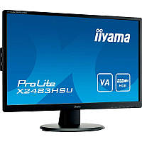 Монитор 23.8" VA Iiyama X2483HSU-B5 широкоформатный экран Черный