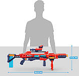 Скорострільний бластер X-Shot Excel Regenerator Foam Dart Blaster Снайперська Гвинтівка Кулемет Zuru 36351-2022, фото 2