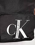 Великий рюкзак Calvin Klein на змійці з логотипом оригінал, фото 6