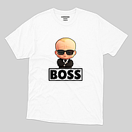 Футболка дитяча  з прикольним принтом «BOSS», фото 3