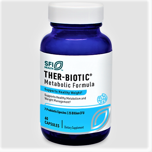 Klaire Ther-biotic Metabolic Formula / Пробіотична підтримка для здорового обміну речовин 60 капсул