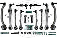 Комплект рычагов подвески (передней) Audi A4 94-00/A6 97-05/VW Passat B5 00-05 (с болтами/полный) код 51015Set