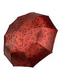 Парасолька напівавтомат жіноча Bellissimo M524 жакардова на 10 спиць Червоний, фото 2