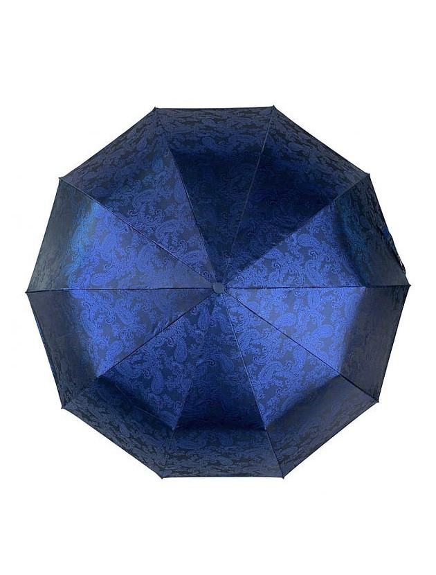 Парасолька напівавтомат жіноча Bellissimo M524 жакардова на 10 спиць Синій, фото 1