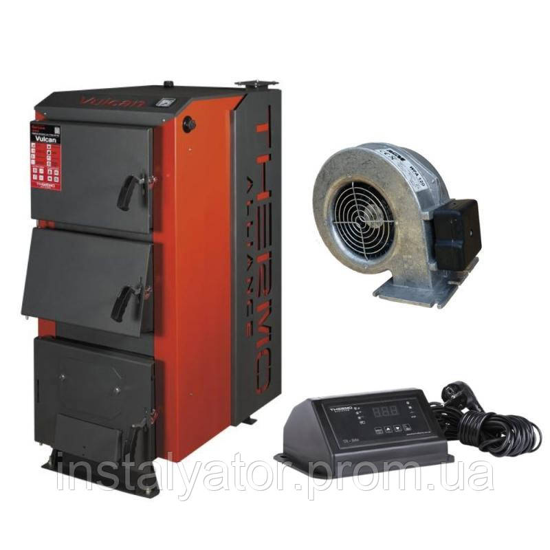 Thermo Alliance Vulcan V 3.0 Котел твердопаливний сталевий SF 27 + Вентилятор котла до 40 кВт, "M Plus M" +