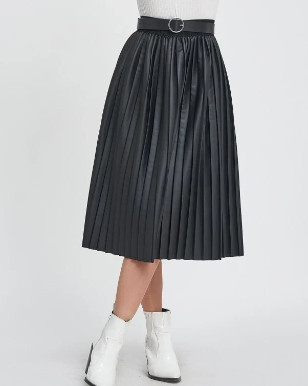 Спідниці ISSA PLUS 11451 L чорний, фото 1