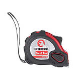 Рулетка сталева з фіксатором 5м x 19мм "Супер Магніт" INTERTOOL MT-0605 mst mst, фото 2