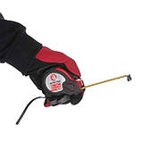 Рулетка сталева з фіксатором 5м x 19мм "Супер Магніт" INTERTOOL MT-0605 mst mst, фото 6