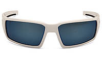 Окуляри захисні Venture Gear Pagosa White (ice blue mirror) Anti-Fog, дзеркальні сині в білій оправі, фото 2