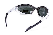 Захисні окуляри з поляризацією Black Rhino Rhinolidz Polarized (gray), сірі, фото 5