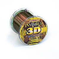 Леска карповая 3D 300м Feima 0.30мм тест 1317 кг