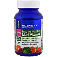 Мультивитамины и ферменты для женщин Multi-Vitamin Enzymedica Enzyme Nutrition 60 капсул UQ, код: 7586582