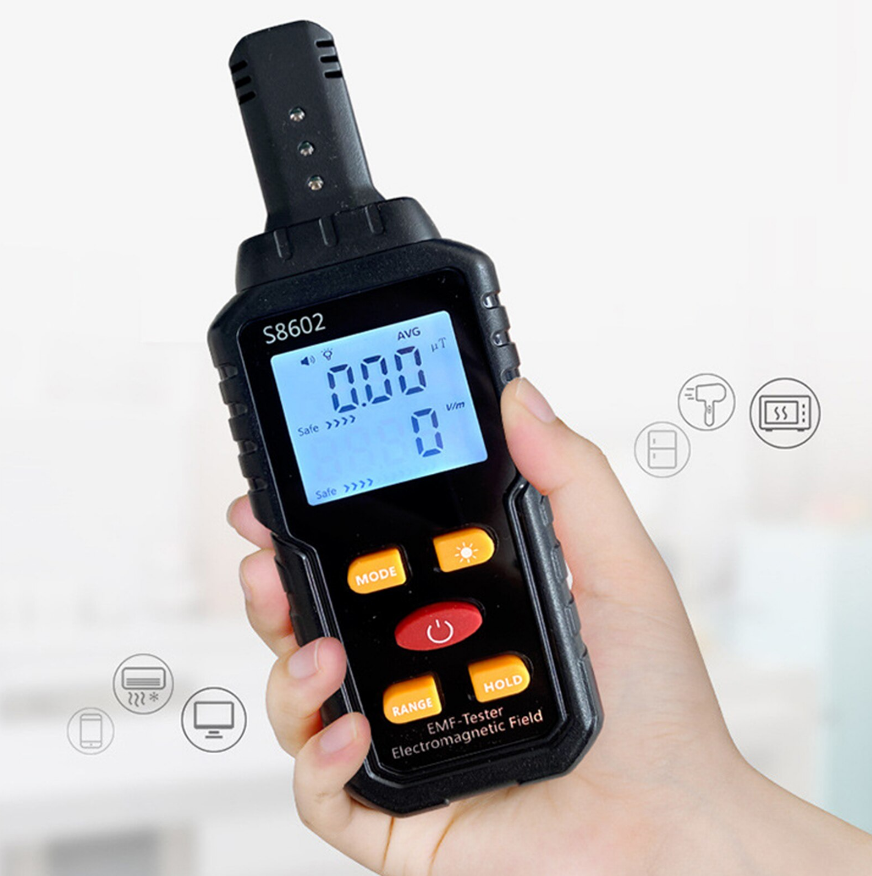 Детектор електромагнітного випромінювання, Вимірювач тестер ЕМП EMF Tester Electromagnetic Radiation Detector