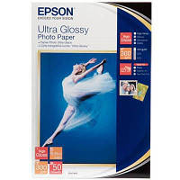 Фотобумага Epson 10х15 Ultra Glossy (C13S041943) - Вища Якість та Гарантія!