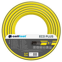 Поливочный шланг Cellfast ECO PLUS 3/4" 20м, 3 слоя, до 20 Бар, -10 +50°C (12-170)